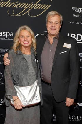Anja Glathe und Bernd Glathe beim 31. Blankeneser Neujahrsempfang im Hotel Süllberg. Hamburg, 08.01.2026