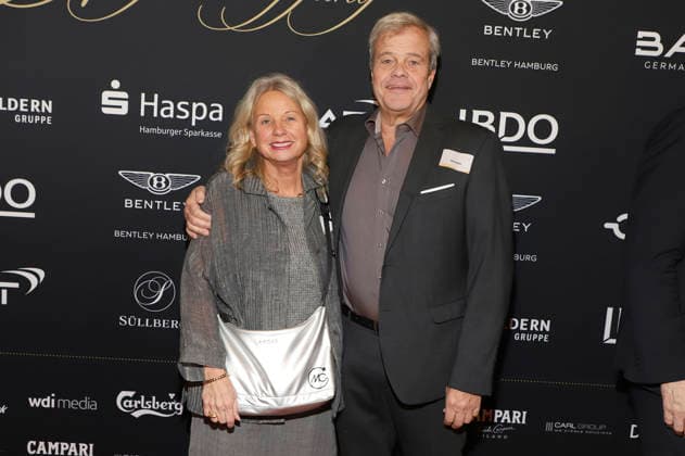 Anja Glathe und Bernd Glathe beim 31. Blankeneser Neujahrsempfang im Hotel Süllberg. Hamburg, 08.01.2026