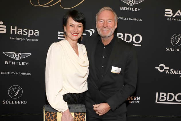 Judith Fuchs Eckhoff und Frank Fuchs beim 31. Blankeneser Neujahrsempfang im Hotel Süllberg. Hamburg, 08.01.2026