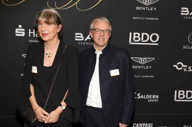 Cornelia Carlsson und Jörg Wilken beim 31. Blankeneser Neujahrsempfang im Hotel Süllberg. Hamburg, 08.01.2026