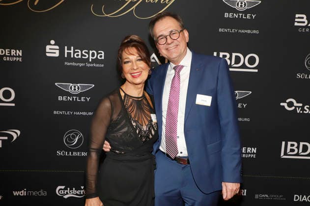 Rita Kornobis und Ralf Kornobis beim 31. Blankeneser Neujahrsempfang im Hotel Süllberg. Hamburg, 08.01.2026