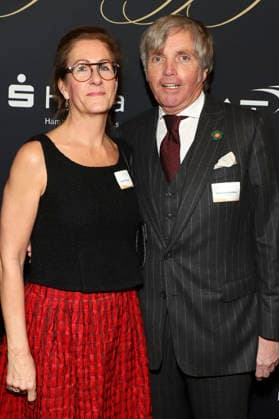 Johanna Prinzessin Reuss und Heinrich Achaz Prinz Reuss beim 31. Blankeneser Neujahrsempfang im Hotel Süllberg. Hamburg, 08.01.2026