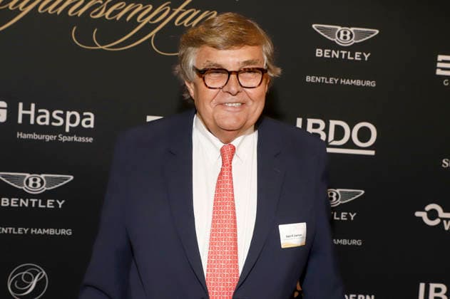 Robert M. Eckelmann beim 31. Blankeneser Neujahrsempfang im Hotel Süllberg. Hamburg, 08.01.2026