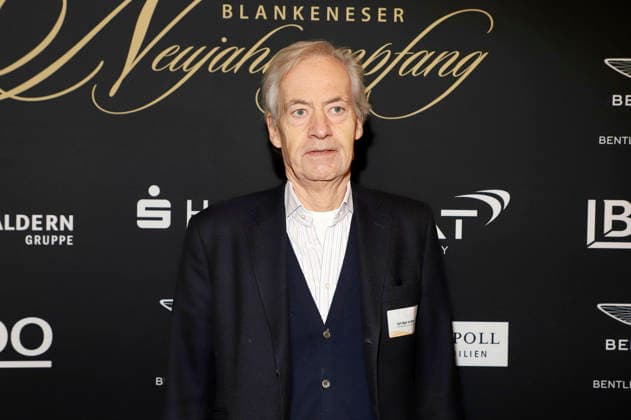 Carl Edgar Jarchow beim 31. Blankeneser Neujahrsempfang im Hotel Süllberg. Hamburg, 08.01.2026