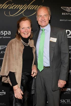 Anna von Treuenfels Frowein und Robert Frowein beim 31. Blankeneser Neujahrsempfang im Hotel Süllberg. Hamburg, 08.01.2026
