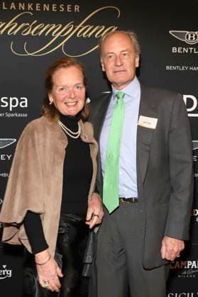 Anna von Treuenfels Frowein und Robert Frowein beim 31. Blankeneser Neujahrsempfang im Hotel Süllberg. Hamburg, 08.01.2026