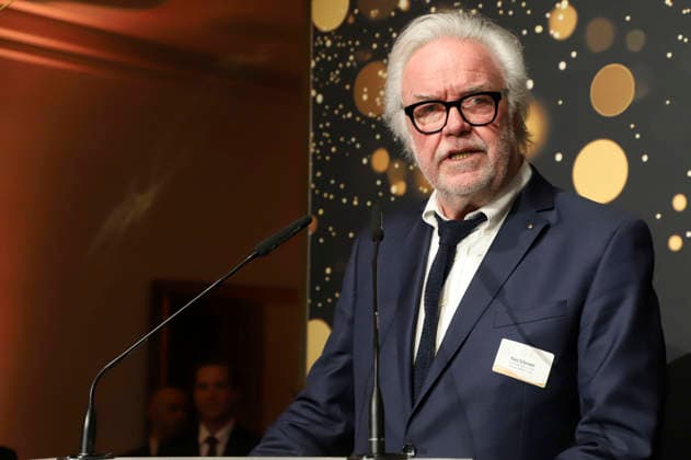 Klaus Schümann beim 31. Blankeneser Neujahrsempfang im Hotel Süllberg. Hamburg, 08.01.2026