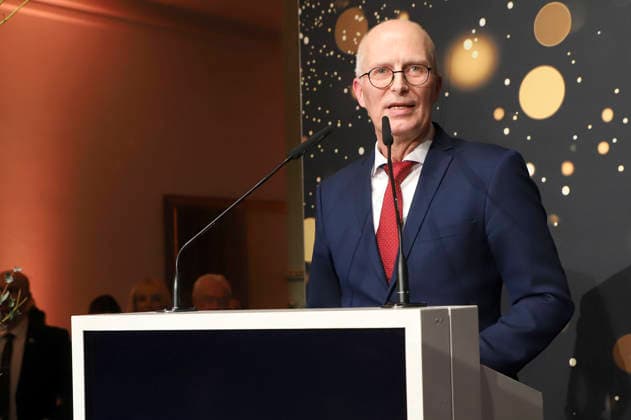 Peter Tschentscher beim 31. Blankeneser Neujahrsempfang im Hotel Süllberg. Hamburg, 08.01.2026