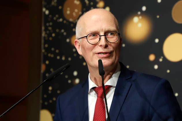 Peter Tschentscher beim 31. Blankeneser Neujahrsempfang im Hotel Süllberg. Hamburg, 08.01.2026