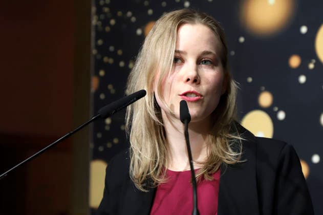 Julia Ruhs beim 31. Blankeneser Neujahrsempfang im Hotel Süllberg. Hamburg, 08.01.2026
