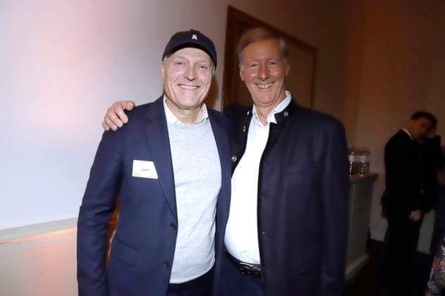 Joja Wendt und Harald Vogelsang beim 31. Blankeneser Neujahrsempfang im Hotel Süllberg. Hamburg, 08.01.2026