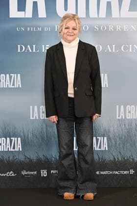 January 9, 2026, Rome, Rome, Italy: Presentation of the film La Grazia. Pictured: Milvia Marigliano . Rome, Italy 09 January 2026 Rome Italy  - ZUMAa289 20260109_zia_a289_091 Copyright: xMariaxLauraxAntonellix