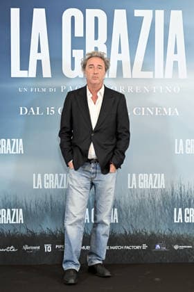 January 9, 2026, Rome, Rome, Italy: Presentation of the film La Grazia. Pictured is director Paolo Sorrentino. . Rome, Italy 09 January 2026 Rome Italy  - ZUMAa289 20260109_zia_a289_122 Copyright: xMariaxLauraxAntonellix