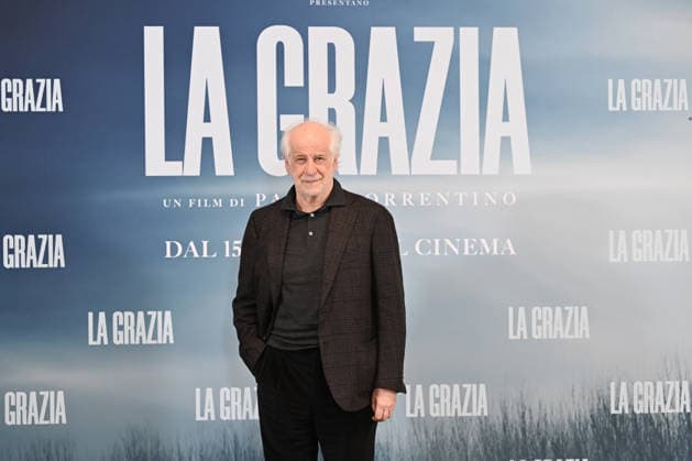 January 9, 2026, Rome, Rome, Italy: Presentation of the film La Grazia. Pictured: Toni Servillo . Rome, Italy 09 January 2026 Rome Italy  - ZUMAa289 20260109_zia_a289_125 Copyright: xMariaxLauraxAntonellix
