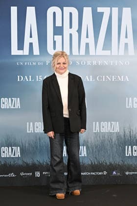 January 9, 2026, Rome, Rome, Italy: Presentation of the film La Grazia. Pictured: Milvia Marigliano . Rome, Italy 09 January 2026 Rome Italy  - ZUMAa289 20260109_zia_a289_136 Copyright: xMariaxLauraxAntonellix