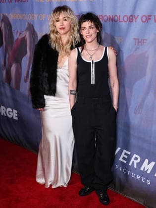 Los Angeles Premiere Of The Forge s The Chronology Of Water HISTORIC FILIPINOTOWN, LOS ANGELES, CALIFORNIA, USA - JANUARY 08: English actress Imogen Poots and American actress and director Kristen Stewart wearing Chanel arrive at the Los Angeles Premiere Of The Forge s The Chronology Of Water held at 2220 Arts + Archives on January 8, 2026 in Historic Filipinotown, Los Angeles, California, United States., Credit:Xavier Collin Avalon United States, California, Los Angeles, 2220 Arts + Archives Copyright: xXavierxCollinx xAvalonx 1064499284
