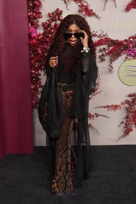 The Hollywood Reporter And Spotify - Nominees Night, Arrivals Chaka Khan attends the THR x Spotify Nominees Night ay The Lot at Formosa on January 08, 2026 in West Hollywood, California. West Hollywood The Lot at Formosa California USA Copyright: xCraSH imageSPACEx