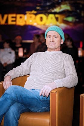 MDR - Riverboat. Schauspieler Ingo Naujoks anläßlich der Aufzeichnung der MDR - Talkshow Riverboat am 09.01.2026 in der Mediacity Leipzig. 20260109SFL0009