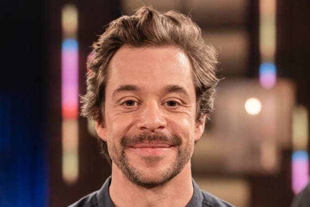 Kölner Treff am 09. Januar 2026. Im Bild Kabarettist und Fernsehmoderator Tobias Krell alias Checker Tobi. Die Gastgebenden Susan Link und Micky Beisenherz befragen ihre Gäste auf ihre eigene Art mit spannenden Ergebnissen. Köln Nordrhein-Westfalen Deutschland