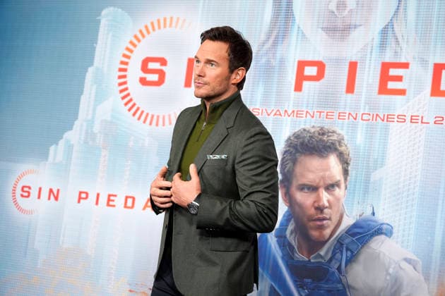 Chris Pratt during the presentation in Madrid of the film Sin Piedad (Mercy). January 9, 2026. (20260109102)