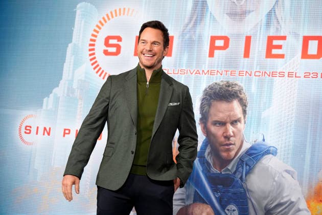Chris Pratt during the presentation in Madrid of the film Sin Piedad (Mercy). January 9, 2026. (20260109318)