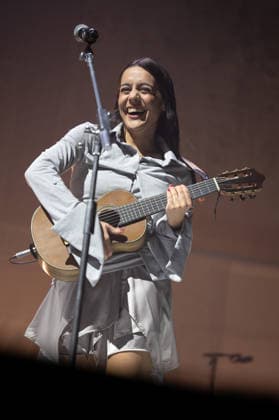 Valeria Castro Performs Inverfest in Madrid, Spain - 9 Jan 2026 The singer Valeria Castro performs during her performance festival Inverfest at the Circo Price, in Madrid. Madrid Spain Copyright: xAtilanoxGarciax xSOPAxImagesx photos01855