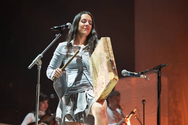 Valeria Castro Performs Inverfest in Madrid, Spain - 9 Jan 2026 The singer Valeria Castro performs during her performance festival Inverfest at the Circo Price, in Madrid. Madrid Spain Copyright: xAtilanoxGarciax xSOPAxImagesx photos01887