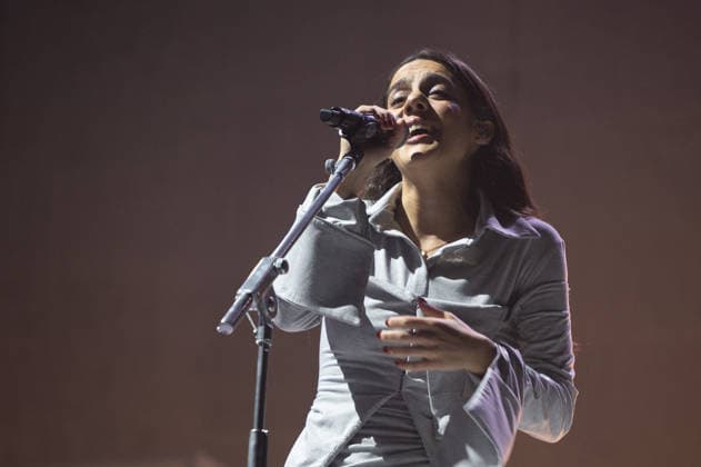 January 9, 2026, Madrid, Spain: The singer Valeria Castro performs during her performance festival Inverfest at the Circo Price, in Madrid. Madrid Spain - ZUMAs197 20260109_aaa_s197_277 Copyright: xAtilanoxGarciax