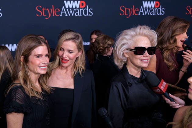 January 9, 2026, Santa Monica, California, USA: (L) Gucci Westman, Cameron Diaz, Pamela Anderson is interviewed and Cindy Crawford (R) is also interviewed at the 2026 Annual WWD Style Awards on Friday January 9, 2026 at the Regent Hotel in Santa Monica, California. JAVIER ROJAS PI Santa Monica USA - ZUMAp124 20260109_zaa_p124_049 Copyright: xJavierxRojasx