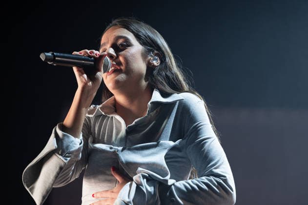 January 9, 2026, Madrid, Spain: The singer Valeria Castro performs during her performance festival Inverfest at the Circo Price, in Madrid. Madrid Spain - ZUMAs197 20260109_aaa_s197_303 Copyright: xAtilanoxGarciax