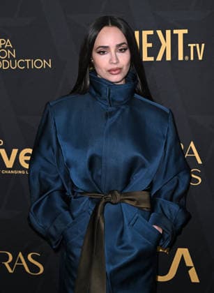 2026 Astra Film Awards Sofia Carson arriving to the 2026 Astra Film Awards held at the Sofitel Los Angeles at Beverly Hills on January 9, 2026 in Los Angeles, Ca. Los Angeles Sofitel Los Angeles at Beverly H California USA Copyright: xStarbuck xAFF-USA.COMx