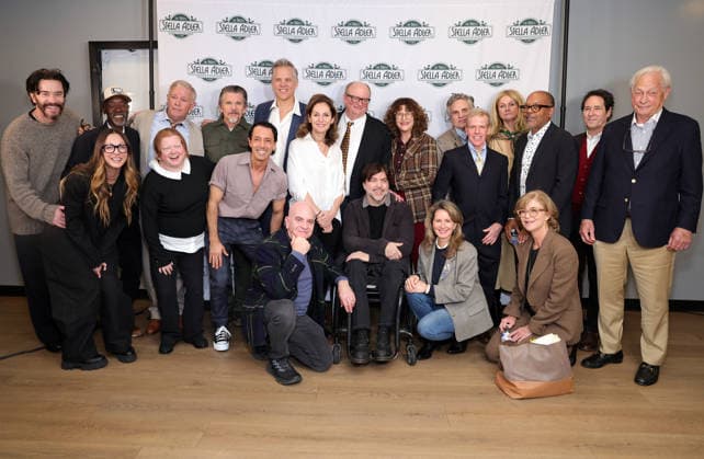 9 January 2026 - Los Angeles, California - Christian Williams, Rick Peters, Mark Ruffalo, Missy Yager, Ethan Hawke, Michael John Benzaia, Don Cheadle, Kaley Cuoco, Amy Brenneman, Tom Pelphrey, Ethan Silverman, Kevin Merida, Spencer Garrett, Elsa Walsh, John Jack Rodgers, Bonnie McNeil, Christopher Thornton, Tim McNeil, Rob Morrow, Charlotte Larsen, Susan Traylor. The Stella Adler Academy of Acting and Theatre Staged Benefit Reading Of All The President s Men held at Harmony Gold Theater l in Los Angeles. Los Angeles USA - ZUMAa123 20260109_zaa_a123_021 Copyright: xADx