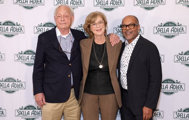 9 January 2026 - Los Angeles, California -Christian Williams, Elsa Walsh, Kevin Merida. The Stella Adler Academy of Acting and Theatre Staged Benefit Reading Of All The President s Men held at Harmony Gold Theater l in Los Angeles. Los Angeles USA - ZUMAa123 20260109_zaa_a123_079 Copyright: xADx