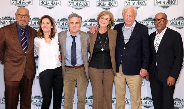 The Stella Adler Academy of Acting and Theatre Staged Benefit Reading - LA Laurence Fishburne, Amy Brenneman, Mark Ruffalo, Elsa Walsh, Christian Williams, Kevin Merida At The Stella Adler Academy of Acting and Theatre Staged Benefit Reading Of All The President s Men - At Harmony Gold In Los Angeles CA, USA on January 09, 2026. Photo by Fati S ABACAPRESS.COM Los Angeles CA United States  Copyright: xFatixSadou ABACAPRESS.COMx
