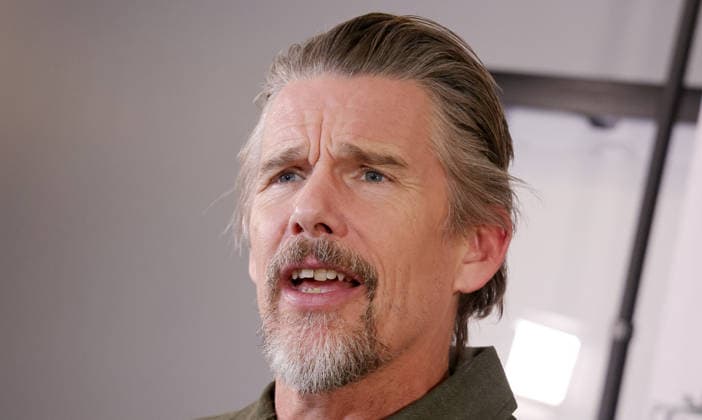 The Stella Adler Academy of Acting and Theatre Staged Benefit Reading - LA Ethan Hawke At The Stella Adler Academy of Acting and Theatre Staged Benefit Reading Of All The President s Men - At Harmony Gold In Los Angeles CA, USA on January 09, 2026. Photo by Fati S ABACAPRESS.COM Los Angeles CA United States  Copyright: xFatixSadou ABACAPRESS.COMx