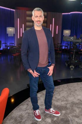 Sebastian Pufpaff bei der Aufzeichnung der WDR-Talkshow Kölner Treff im WDR Studio BS 3. Köln, 09.01.2026