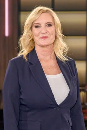 Claudia Kleinert bei der Aufzeichnung der WDR-Talkshow Kölner Treff im WDR Studio BS 3. Köln, 09.01.2026