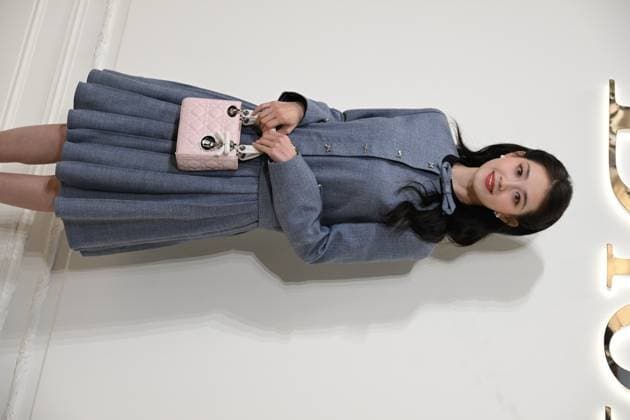 SHANGHAI, CHINA - JANUARY 10: Actress Guo Yuxin attends the Dior s flash mob on January 10, 2026 in Shanghai, China.  Copyright: xVCGx 111614272894