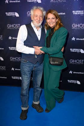 Dieter Hallervorden mit Ehefrau Christiane Zander bei der Premiere des Musicals Ghost - Nachricht von Sam im Stage Bluemax Theater am Potsdamer Platz. Berlin, 09.01.2026