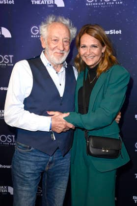 Dieter Hallervorden mit Ehefrau Christiane Zander bei der Premiere des Musicals Ghost - Nachricht von Sam im Stage Bluemax Theater am Potsdamer Platz. Berlin, 09.01.2026