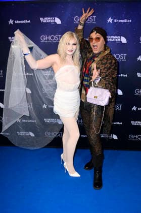 Uff und Julian F.M. Stoeckel bei der Premiere des Musicals Ghost - Nachricht von Sam im Stage Bluemax Theater am Potsdamer Platz. Berlin, 09.01.2026