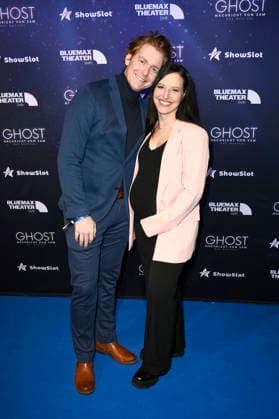 Johannes Heinrichs und Nadja Jo Klapper bei der Premiere des Musicals Ghost - Nachricht von Sam im Stage Bluemax Theater am Potsdamer Platz. Berlin, 09.01.2026