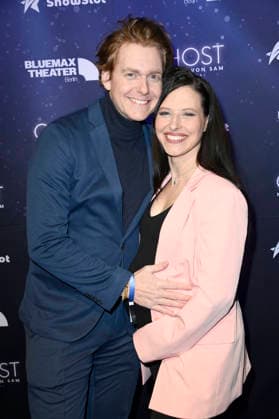 Johannes Heinrichs und Nadja Jo Klapper bei der Premiere des Musicals Ghost - Nachricht von Sam im Stage Bluemax Theater am Potsdamer Platz. Berlin, 09.01.2026