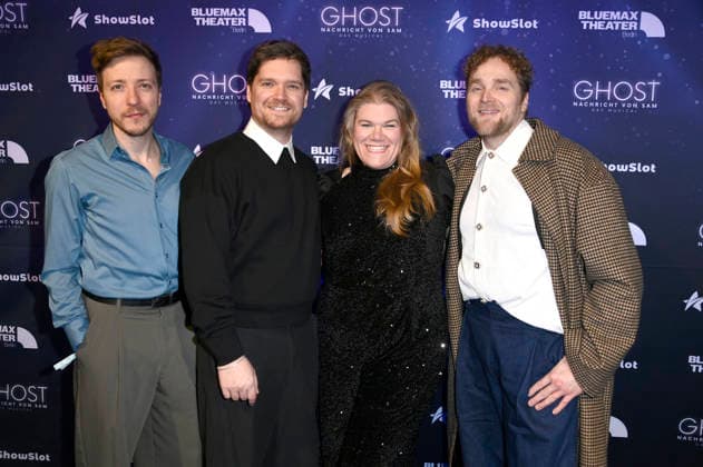 Gisa Flake und Knud Riepen mit Gästen bei der Premiere des Musicals Ghost - Nachricht von Sam im Stage Bluemax Theater am Potsdamer Platz. Berlin, 09.01.2026
