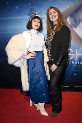 Pauline Stolze und Manuela Schikorsky bei der Premiere des Musicals Ghost - Nachricht von Sam im Stage Bluemax Theater am Potsdamer Platz. Berlin, 09.01.2026