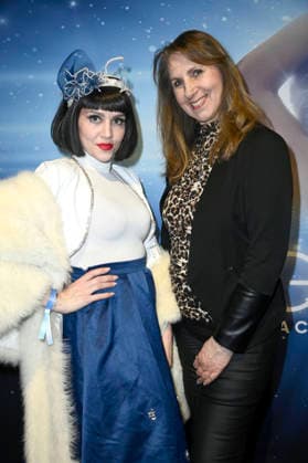 Pauline Stolze und Manuela Schikorsky bei der Premiere des Musicals Ghost - Nachricht von Sam im Stage Bluemax Theater am Potsdamer Platz. Berlin, 09.01.2026
