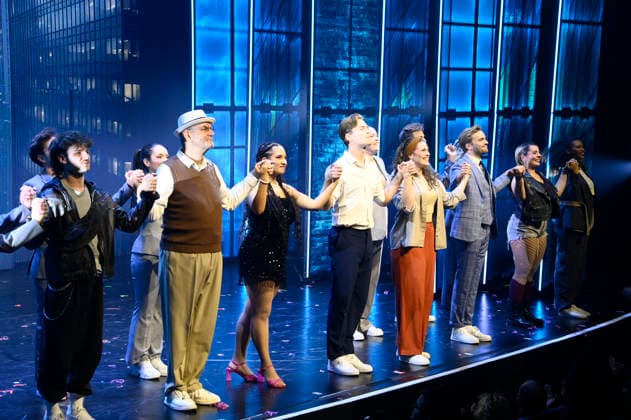 Musicaldarsteller bei der Premiere des Musicals Ghost - Nachricht von Sam im Stage Bluemax Theater am Potsdamer Platz. Berlin, 09.01.2026