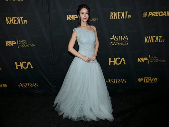 January 9, 2026, Beverly Hills, California, USA: American actress CAYLEE COWAN attends the 2026 Astra Film Awards 2026 Astra Film Awards presented by the Hollywood Creative Alliance. Beverly Hills USA - ZUMAb173 20260109_aap_b173_105 Copyright: xBillyxBennightx