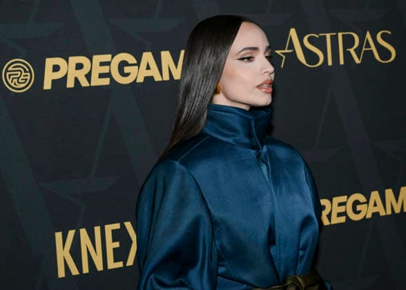 January 9, 2026, Beverly Hills, California, USA: American actress, singer, and activist SOFIA CARSON attends the 2026 Astra Film Awards 2026 Astra Film Awards presented by the Hollywood Creative Alliance. Beverly Hills USA - ZUMAb173 20260109_aap_b173_129 Copyright: xBillyxBennightx