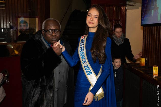 Stephane Rolland Event At Bouglione Winter Circus Magloire Delcros-Varaud and Miss France 2026 Hinaupoko Deveze attend the Performance Of Tempo Show By Cirque d Hiver Bouglione For 1,600 Hospitalized Children at Cirque Bouglione on January 10, 2026 in Paris, France. Photo by Laurent Zabulon ABACAPRESS.CO Paris France  Copyright: xZabulonxLaurent ABACAx